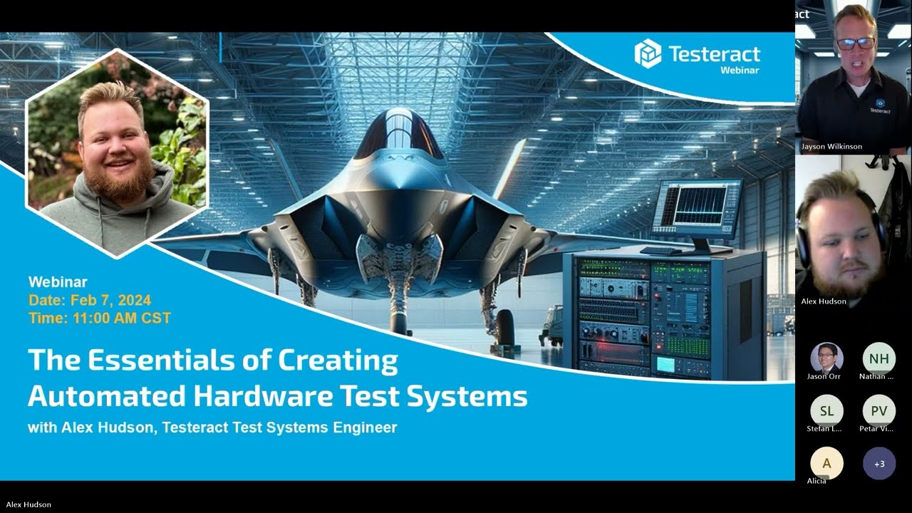 Automate to Innovate The essentials of creating automated hardware test systems - Webinar