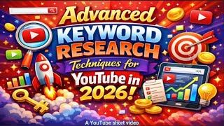 Advanced Keyword Research Techniques for YouTube in 2026.