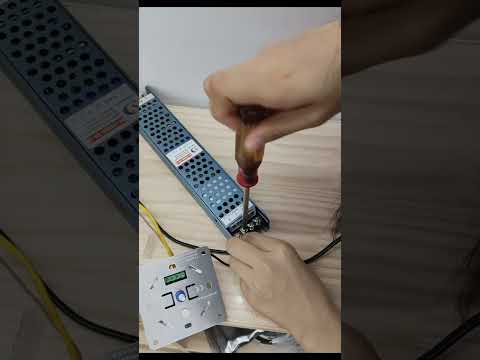 #LED #POWERSUPPLY Immersive 0-10V Dimmable Silicon Power Supply Connection Video