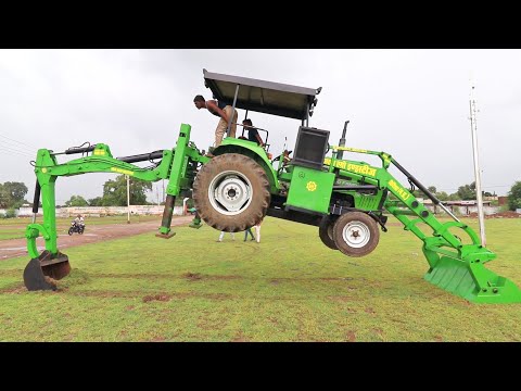 JCB in New Look | JCB for Tractor | Backhoe Loader Attachment for Tractor | Arun Agro 9340449951