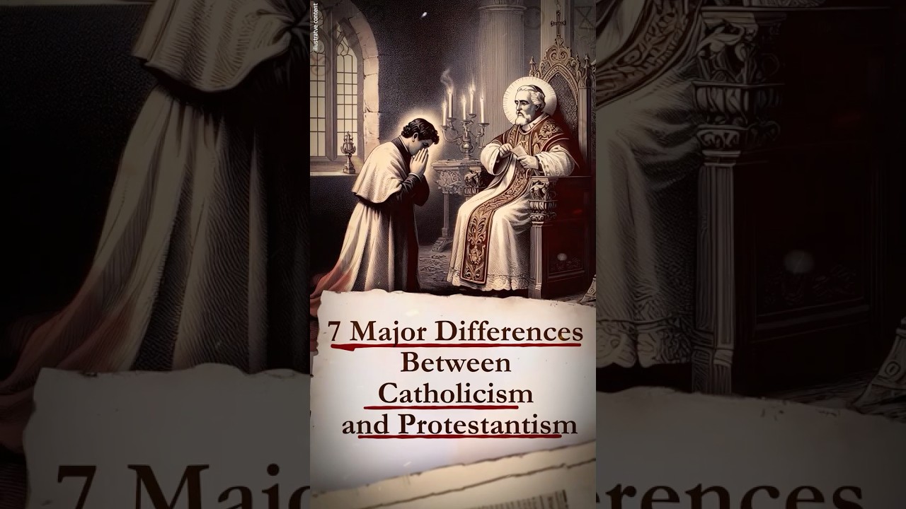7 Major Differences Between Catholicism and Protestantism