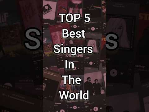 Top 5 best singer in the world 2025 By Top 5 in the world #knowled #facts #top #singer #topsingers