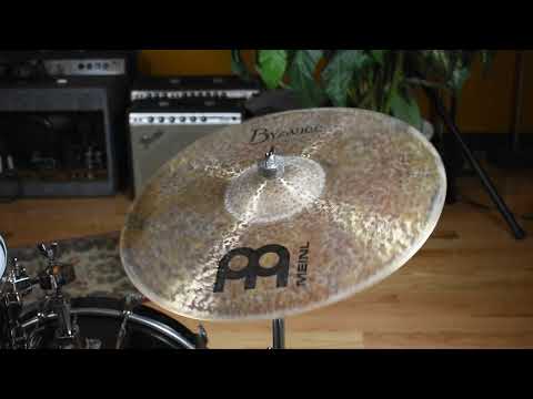 18" Meinl B18DAC Byzance Dark Crash Cymbal 1508g *Video* image 10