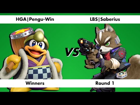 Pengu-Win (King Dedede) vs Saberius (Fox) - Winner's Round 1 - Split Neutral #35