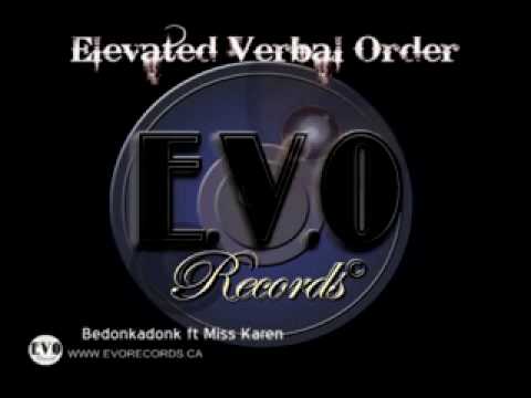 Elevated Verbal Order - Bedonkadonk ft Jayss & Miss Karen