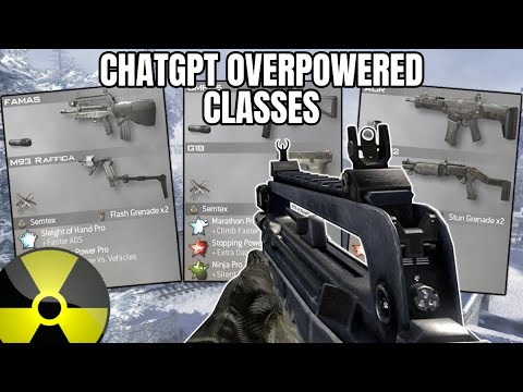 CHATGPT Makes Me The Most OVERPOWERED Classes In MW2... (NUKE CHALLENGE)