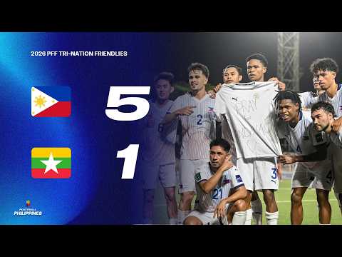 Philippines 5-1 Myanmar 