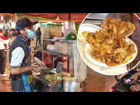 How To Cook Chunchullo | Grilled Cow Intestines | Street Food Colombia | 구운 소 창자