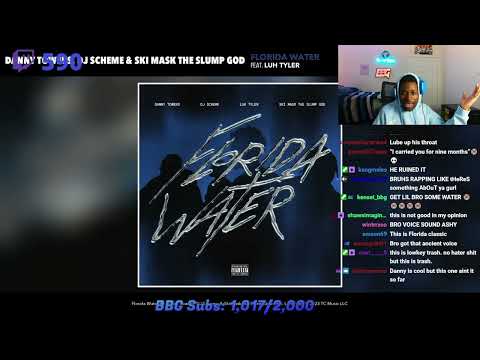 Blueryai Reacts to Florida Water by Danny Towers, DJ Scheme & Ski Mask the Slump God
