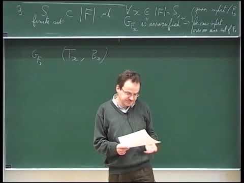 Prof. Laurent Lafforgue | Trying to construct explicitly kernels for Langlands' functoriality 2
