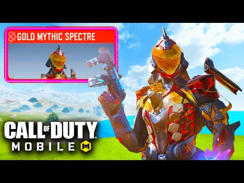 GOLD MYTHIC SPECTRE in COD MOBILE 😍