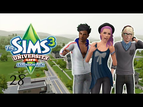 Let's Play: The Sims University Life l Part 28 l The Boardwalk