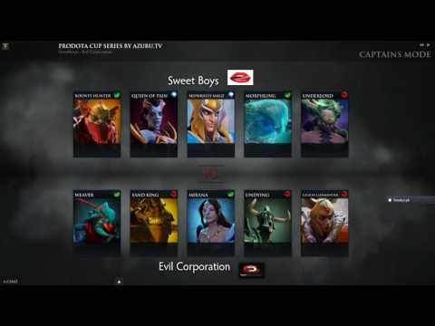 Evil Corporation vs Sweet Boys Game 1 - ProDotA Cup Europe #14
