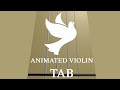 Waltz No. 2 by Shostakovich - Animated Violin Tab