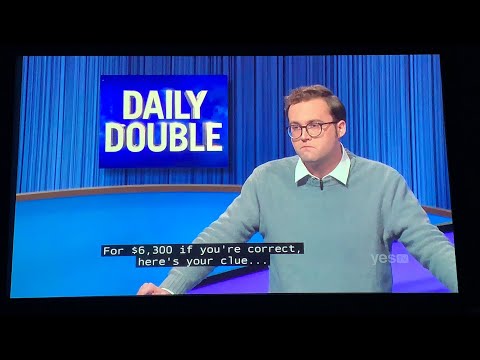 Double Jeopardy, Katie Hargrove Day 2 - 2nd Daily Double (3/17/22)