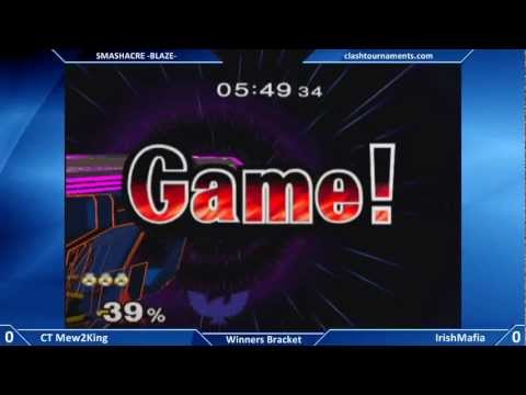 Smashacre Blaze - CT Mew2King vs Irish Mafia - SSBM