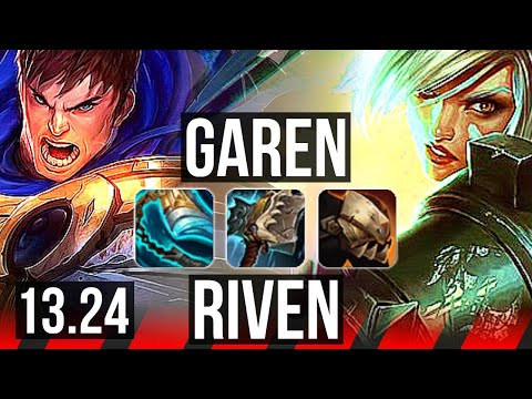 GAREN vs RIVEN (TOP) | 400+ games, 5/2/5 | NA Master | 13.24