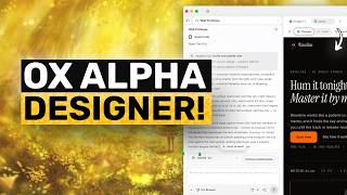 Ox Alpha DESIGNER: THIS SHOULD NOT BE FREE!!