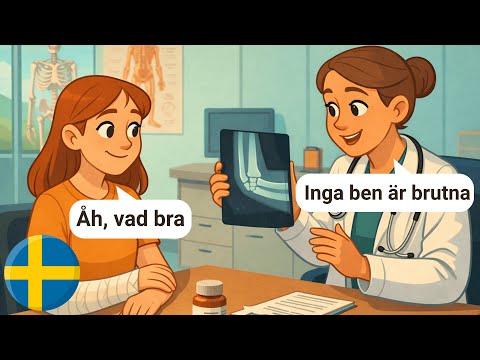 Learn Swedish with Simple Dialogues (With Subtitles) | A1-A2 | At The Doctor’s Office