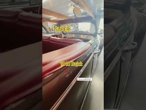 1940 Buick Super Convertible 1/17/2026 Matthews Memory Lane Motors #BuickSuper #BuickConvertible