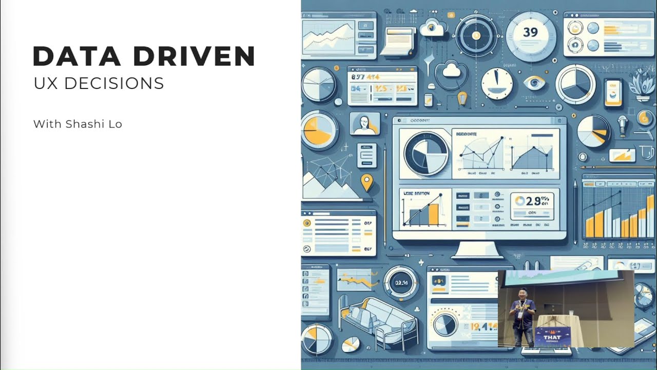 Data Driven UX Decisions talk thumbnail