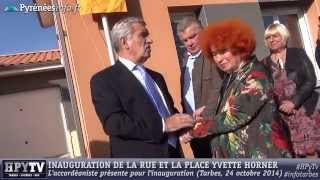 preview picture of video '[TARBES] Yvette Horner inaugure sa rue (24 octobre 2014)'