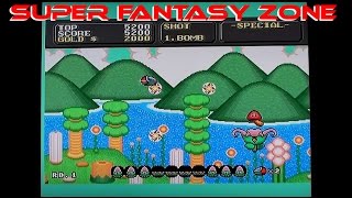 Super Fantasy Zone on the Mega Drive - gameplay & commentary