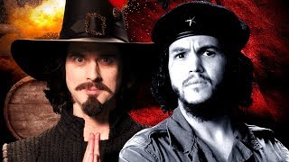 Guy Fawkes vs Che Guevara. Epic Rap Battles of History.