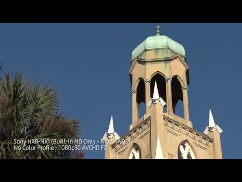Sony HXR-NX1 AVCHD FX 1080p30 Test