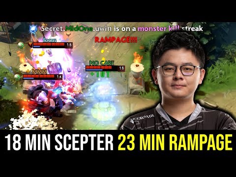 GOKU SPIRIT BALL..!! 18 Min Scepter 23 Min Rampage Io Mid by Midone 7.22 | Dota 2