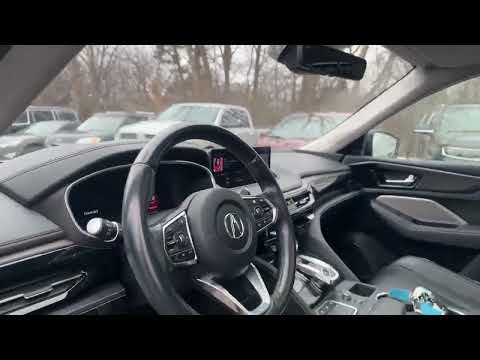 2022 Acura MDX Platinum Elite SH-AWD in Black for sale at Finch Chrysler Dodge Jeep Ram Ltd in London, ON