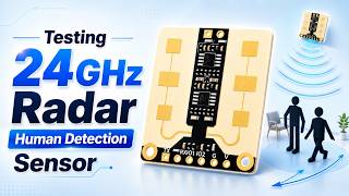 ESP32 + 24GHz Radar Sensor = Smart Human Detection! | DFRobot SEN0395
