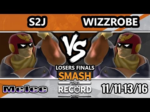 STR 2016 SSBM - CoG | Wizzrobe (Captain Falcon) Vs. Tempo | S2J (Falcon Smash Melee Losers Finals