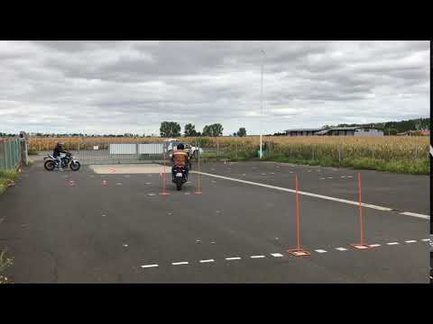 Entraînement au parcours "lent" MOTO