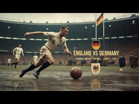 England vs. Germany | Full Match 1st Half | Friendly | December 1, 1954