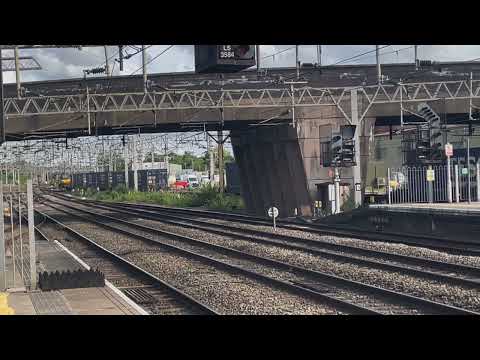 DRS 88002 Prometheus passing Stafford  Saturday 31st May 2025