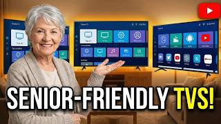 6 Best Smart TV for Seniors 2026! Easy to Use