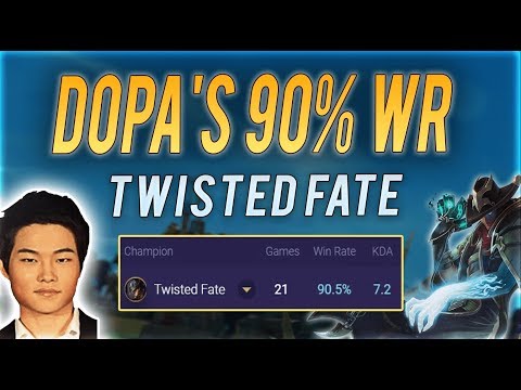 DOPA'S SEASON 9 TWISTED FATE | 90% Win Rate (19W - 2L)