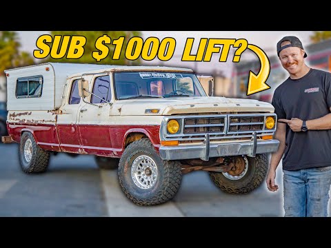 I Built The BIGGEST Truck I Could For Under $1000!