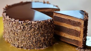 컵 계량 / 촉촉한 초콜릿 케이크 / Moist Chocolate Cake Recipe / Best Chocolate Buttercream / 초코 버터크림 만들기 / ASMR