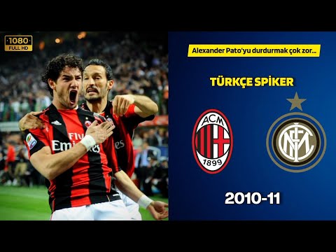 Milan 3-0 İnter | Serie A | 2011 | TÜRKÇE SPİKER FULL HD