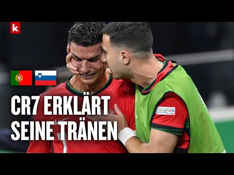 Große Emotionen bei CR7: "Augenblicke, die man nicht erklären kann" | Portugal - Slowenien