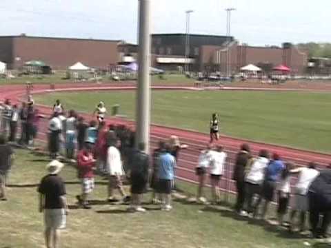 2010 OFSAA South Regionals Midget Girls 200m Semi Final Heat 2 5-28-10
