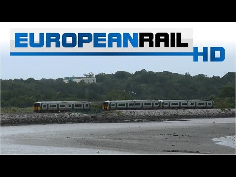 Iarnród Éireann Irish Rail Two Commuter 2600 DMU Trains at Glounthaune Station