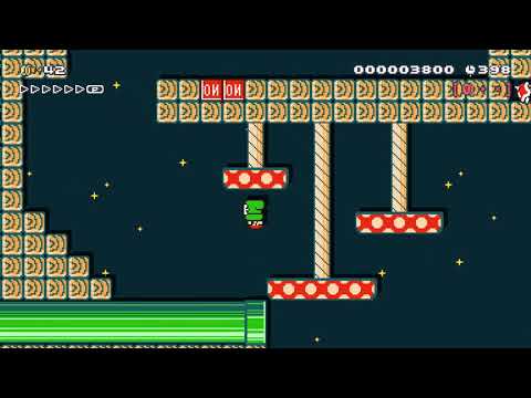 4-3 Downside Up Haunted Tower by BriceVersa 🍄 Super Mario Maker 2 #ahn 😶 No Commentary