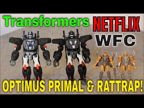 Transformers WFC Netflix Optimus Primal and Rattrap - GotBot True Review NUMBER 854