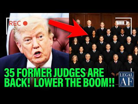 Thumbnail image for: Trump SPIRALS as 35 Former Federal Judges Tell Court to go FORWARD with SANCTIONS!!!