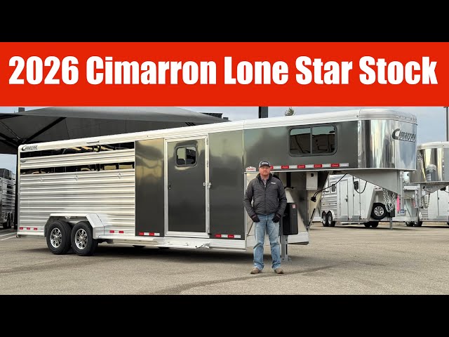 Preview image of 2026 Cimarron Lonestar Dual Door Tack Stock Combo youtube video