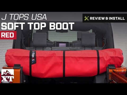 Jeep Wrangler J Tops USA Soft Top Boot (2007-2018 JK 4 Door) Review & Install