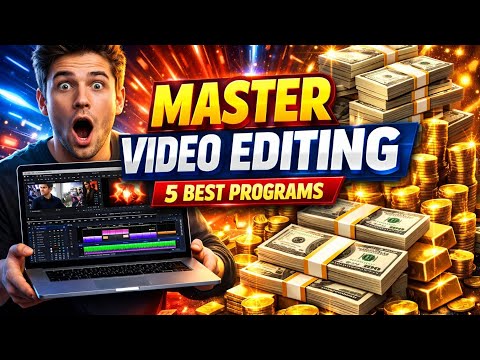 How to Master Video Editing Like a Pro | 5 Best Programs